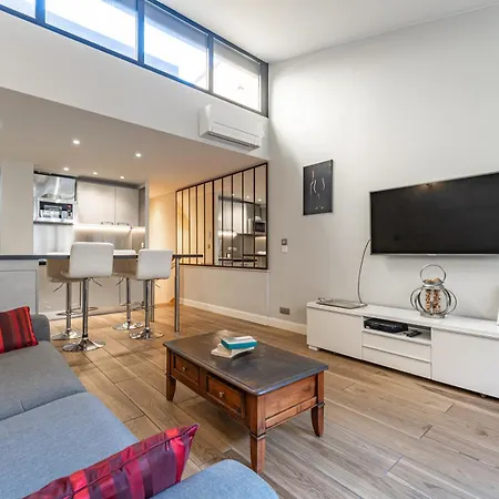 De Charme Au Coeur De Avec Climatisation Et Rooftop Appartement Bordeaux